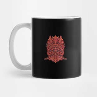 Barong Rangda The Culture red color Mug